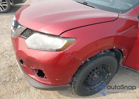 2016 Nissan Rogue S из США, поврежденный, VIN KNMAT2MV4GP630778